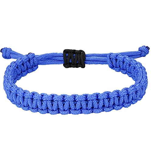 JENDEAR SHINE Nautisches Seil-Armband für Herren, Handgeflochtenes Paracord-Faden-Armband, Wasserdichtes, Verstellbares, Outdoor, Wandern, Surf. von JENDEAR SHINE