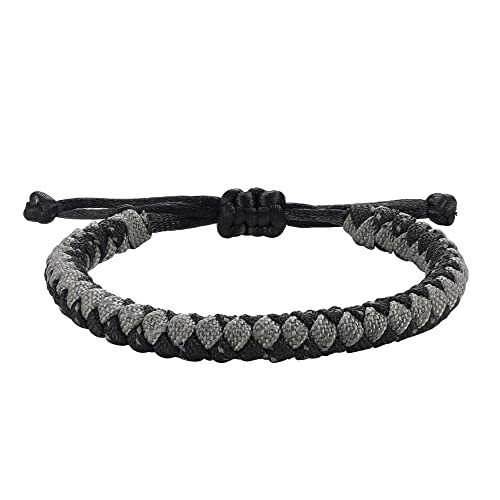 JENDEAR SHINE Paracord Armband für Herren, Handgewebtes, Verstellbares, Wasserdichtes Seilarmband zum Segeln, Surfen, Outdoor Wandern von JENDEAR SHINE