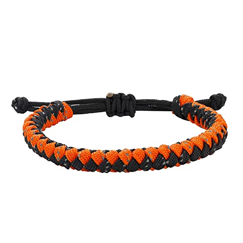 JENDEAR SHINE Paracord Armband für Herren, Handgewebtes, Verstellbares, Wasserdichtes Seilarmband zum Segeln, Surfen, Outdoor Wandern von JENDEAR SHINE