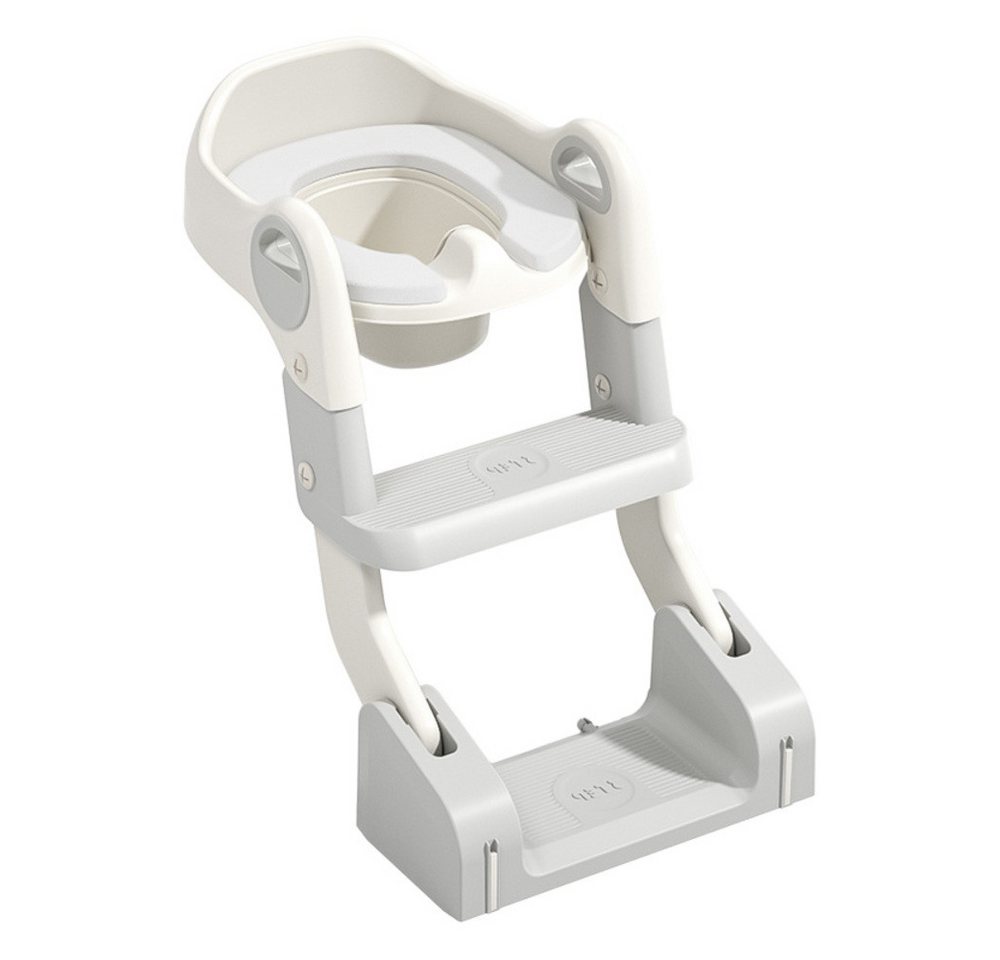 JEOBEST Toilettentrainer 3 in 1 Klappbarer Toilettenleiter für Kinder, Tragbares töpfchen, WC Sitz Rutschfest und Wasserdicht mit Spritzschutz, Gepolstertem Sitz von JEOBEST