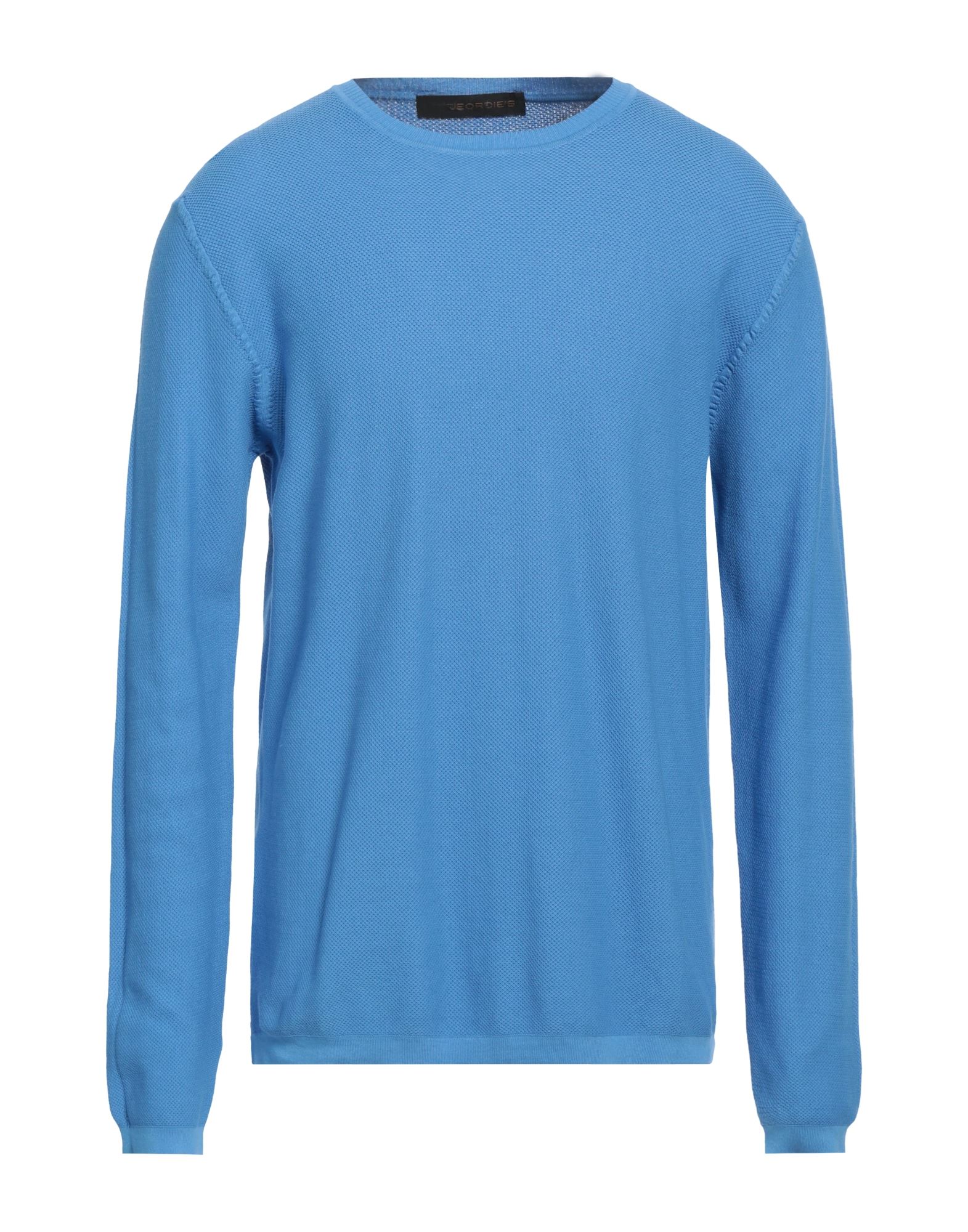 JEORDIE'S Pullover Herren Azurblau von JEORDIE'S