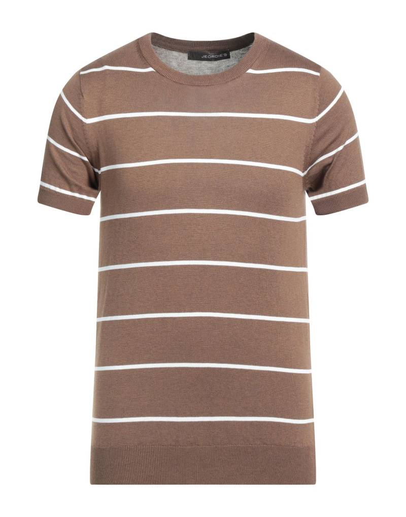 JEORDIE'S Pullover Herren Braun von JEORDIE'S