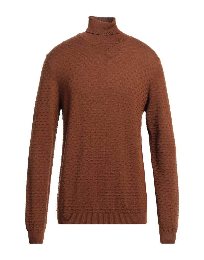 JEORDIE'S Rollkragenpullover Herren Braun von JEORDIE'S