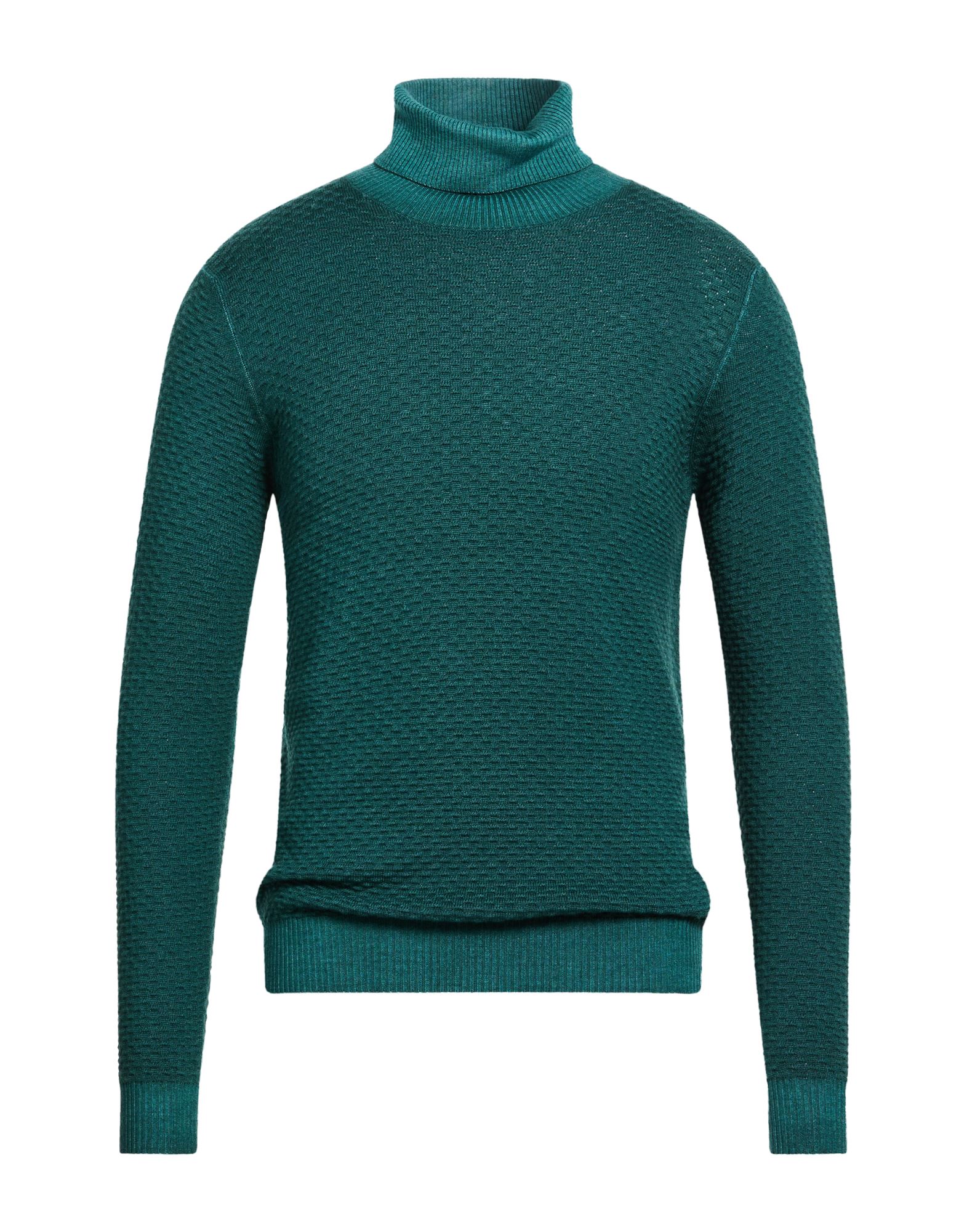 JEORDIE'S Rollkragenpullover Herren Dunkelgrün von JEORDIE'S
