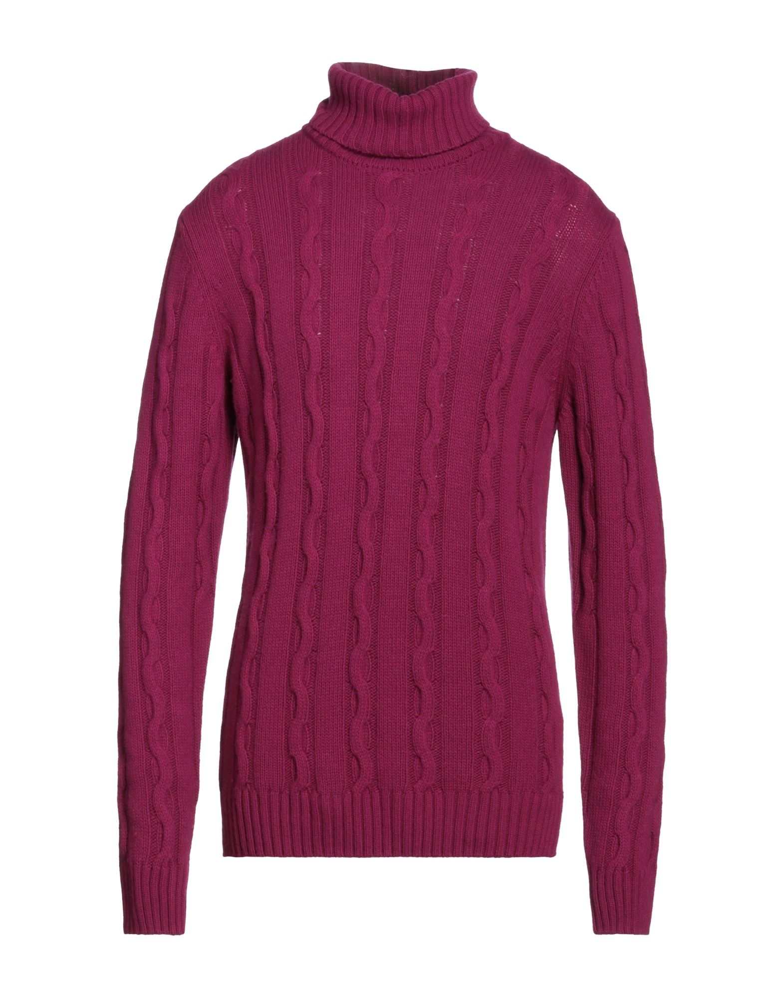 JEORDIE'S Rollkragenpullover Herren Fuchsia von JEORDIE'S