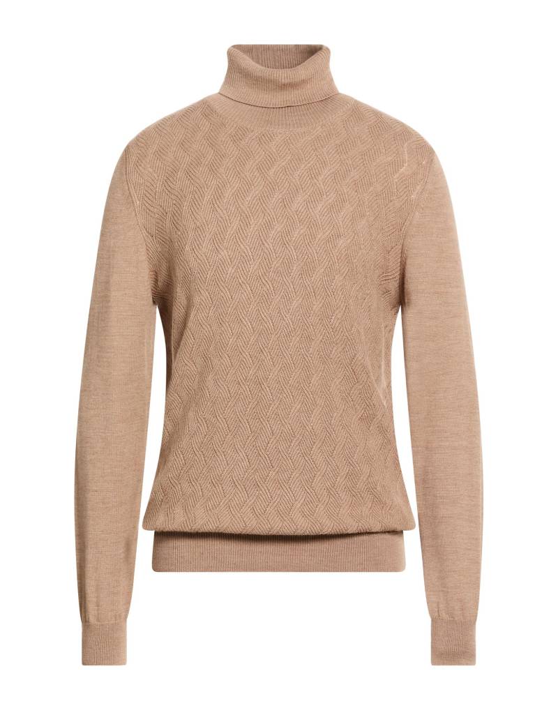 JEORDIE'S Rollkragenpullover Herren Hellbraun von JEORDIE'S