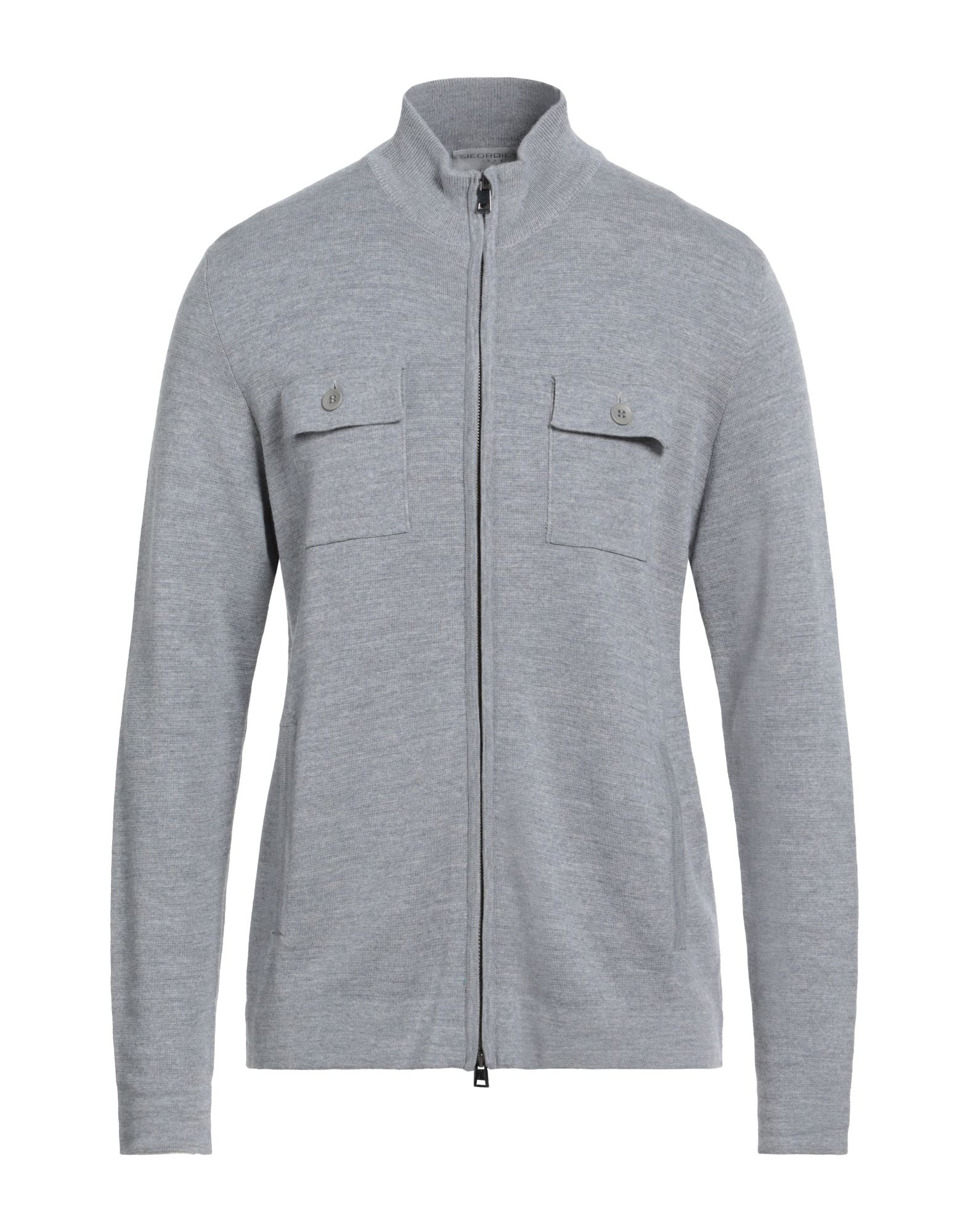 JEORDIE'S Strickjacke Herren Grau von JEORDIE'S