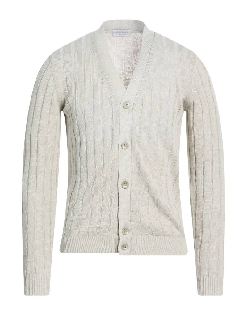 JEORDIE'S Strickjacke Herren Hellgrau von JEORDIE'S