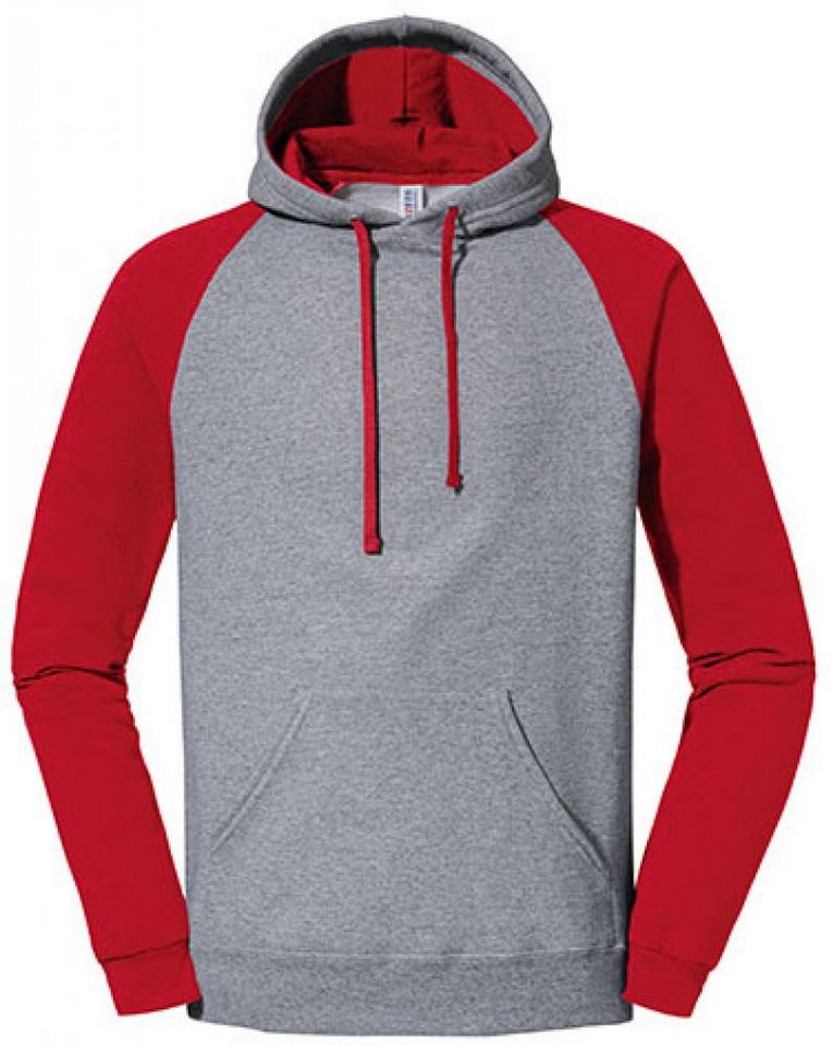 JERZEES Kapuzenpullover Nublend® Colour-Block Raglan Hooded Sweatshirt Kapuzenpulli von JERZEES