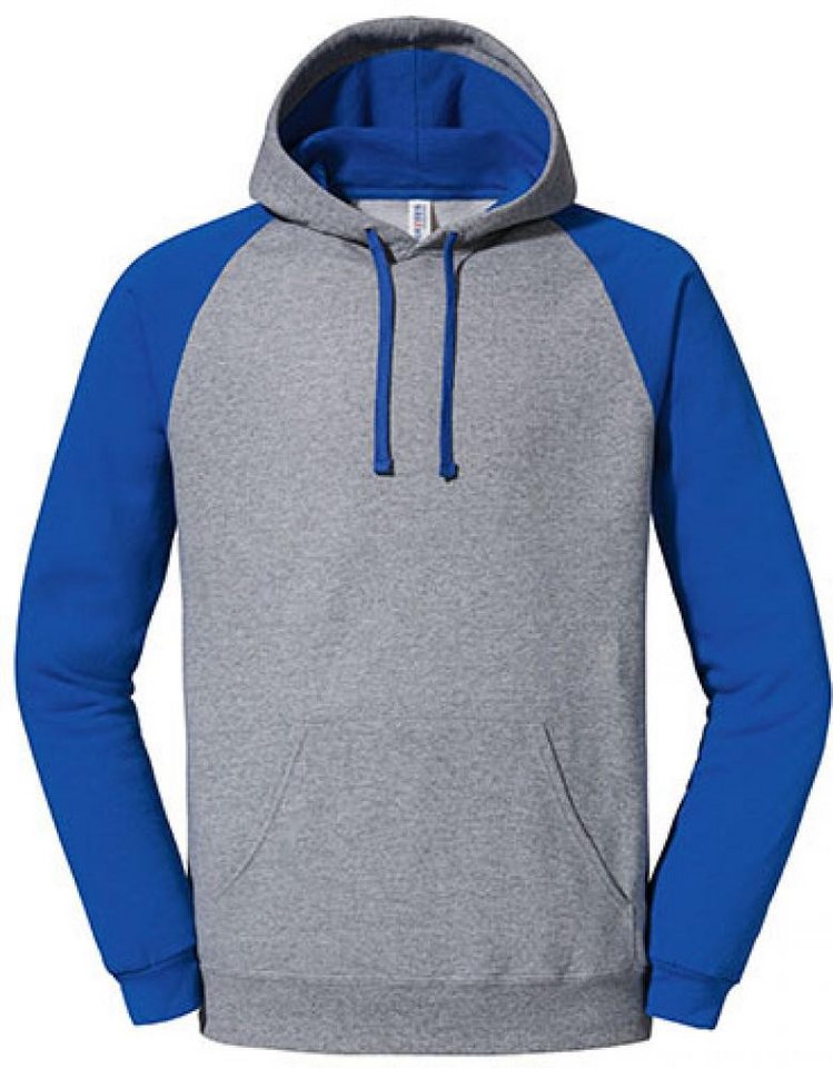 JERZEES Kapuzenpullover Nublend® Colour-Block Raglan Hooded Sweatshirt Kapuzenpulli von JERZEES
