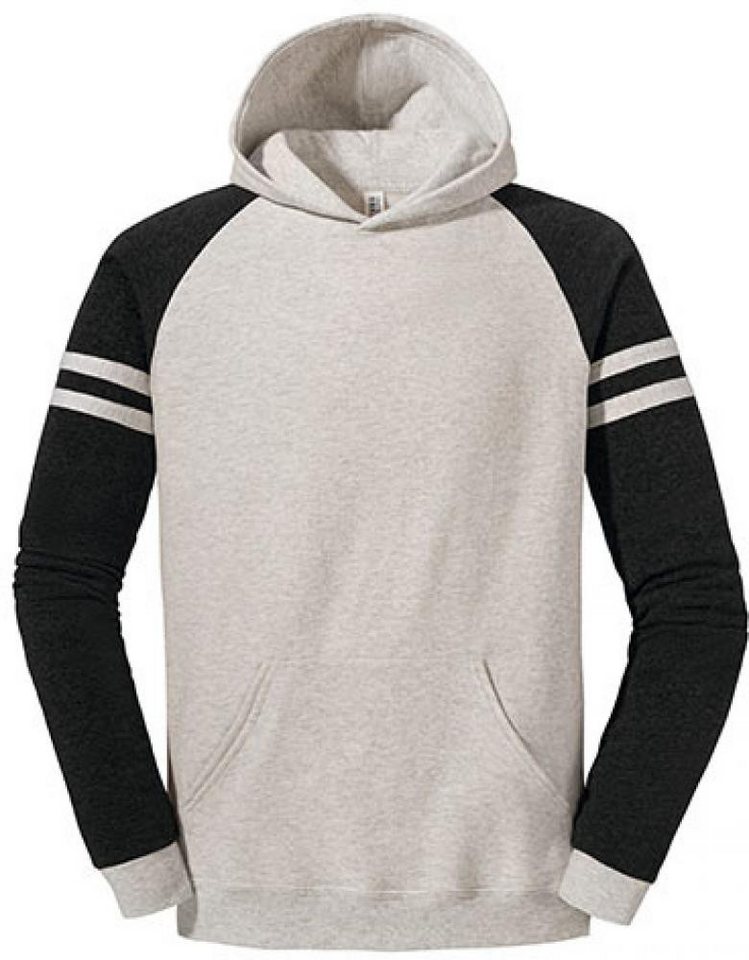 JERZEES Kapuzenpullover Nublend® Varsity Colour-Block Hooded Sweatshirt Kapuzenpulli von JERZEES