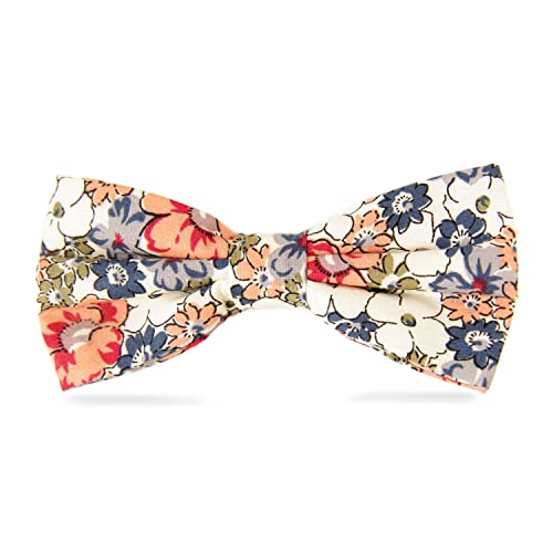 JESLANG Herren-Fliege aus Baumwolle, bedruckt, floraler Halsausschnitt, 33, Einheitsgröße JESLANG Herren-Fliege aus Baumwolle, bedruckt, floraler Halsausschnitt, 33, Einheitsgröße von JESLANG