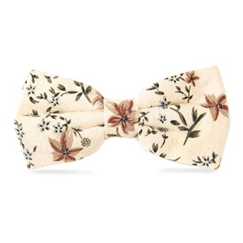 JESLANG Herren-Fliege aus Baumwolle, bedruckt, floraler Halsausschnitt, 34, Einheitsgröße JESLANG Herren-Fliege aus Baumwolle, bedruckt, floraler Halsausschnitt, 34, Einheitsgröße von JESLANG