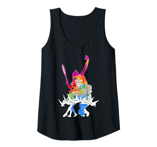 Damen RELIGIÖS Jesus Tennis CHRISTLICH Gott Tennis Tank Top Damen RELIGIÖS Jesus Tennis CHRISTLICH Gott Tennis Tank Top von JESUS LOVES TENNIS DESIGNS & OUTFITS