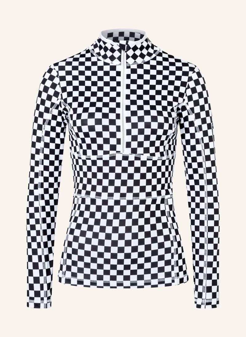 Jet Set Langarm Zip Ginger schwarz von JET SET