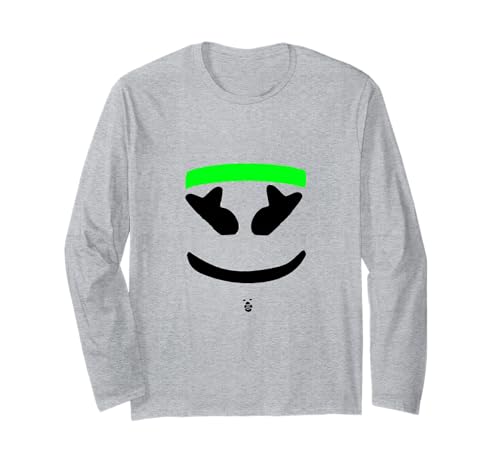 Lustiges Marshmallow-Gesicht mit grünem Schweißband Langarmshirt Lustiges Marshmallow-Gesicht mit grünem Schweißband Langarmshirt von JETC33