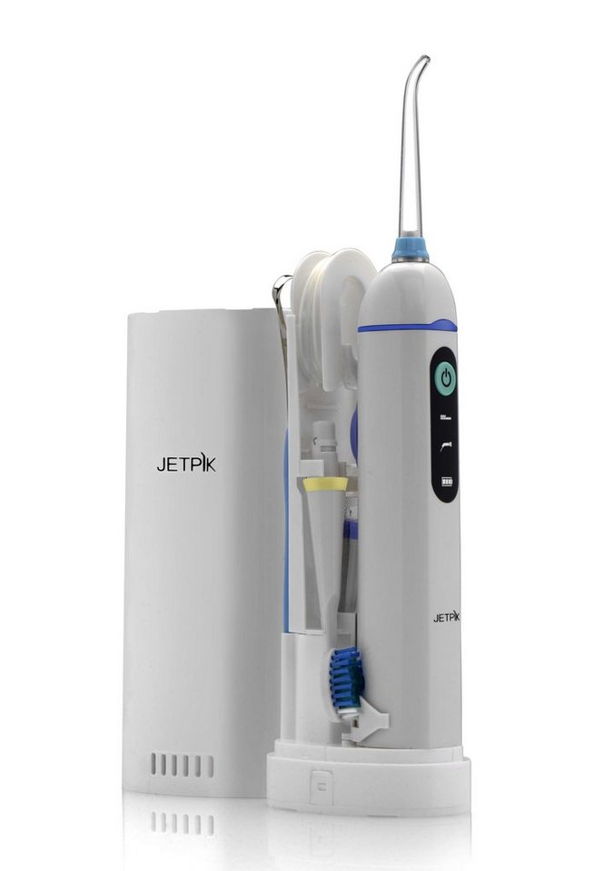 JETPIK Mundpflegecenter JP 210 Solo, Set, 3 in 1, innovatives 3-in-1-System: Schallzahnbürste, Munddusche und Zahnseide JETPIK Mundpflegecenter JP 210 Solo, Set, 3 in 1, innovatives 3-in-1-System: Schallzahnbürste, Munddusche und Zahnseide von JETPIK