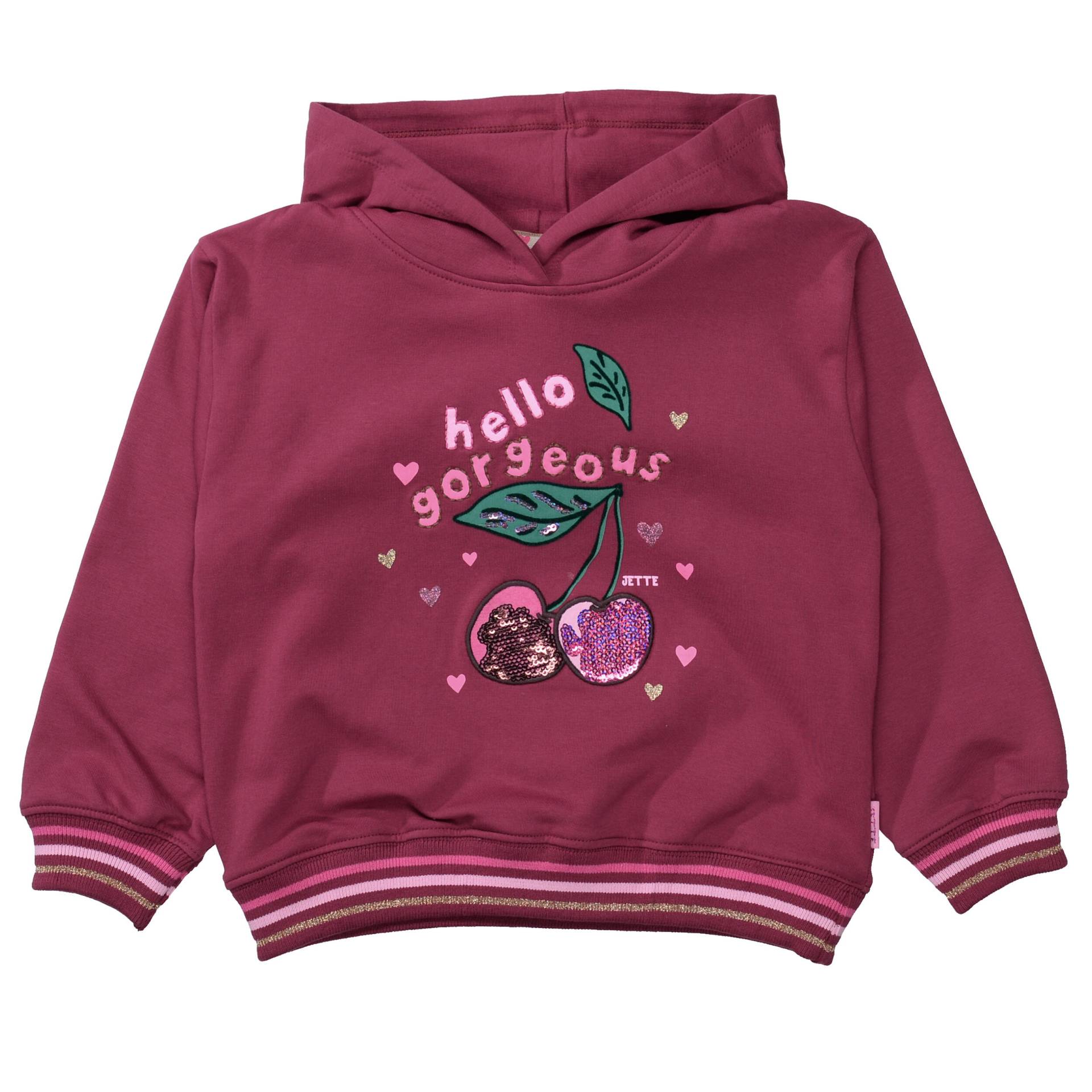 JETTE by STACCATO - Hoodie beet red von JETTE by STACCATO