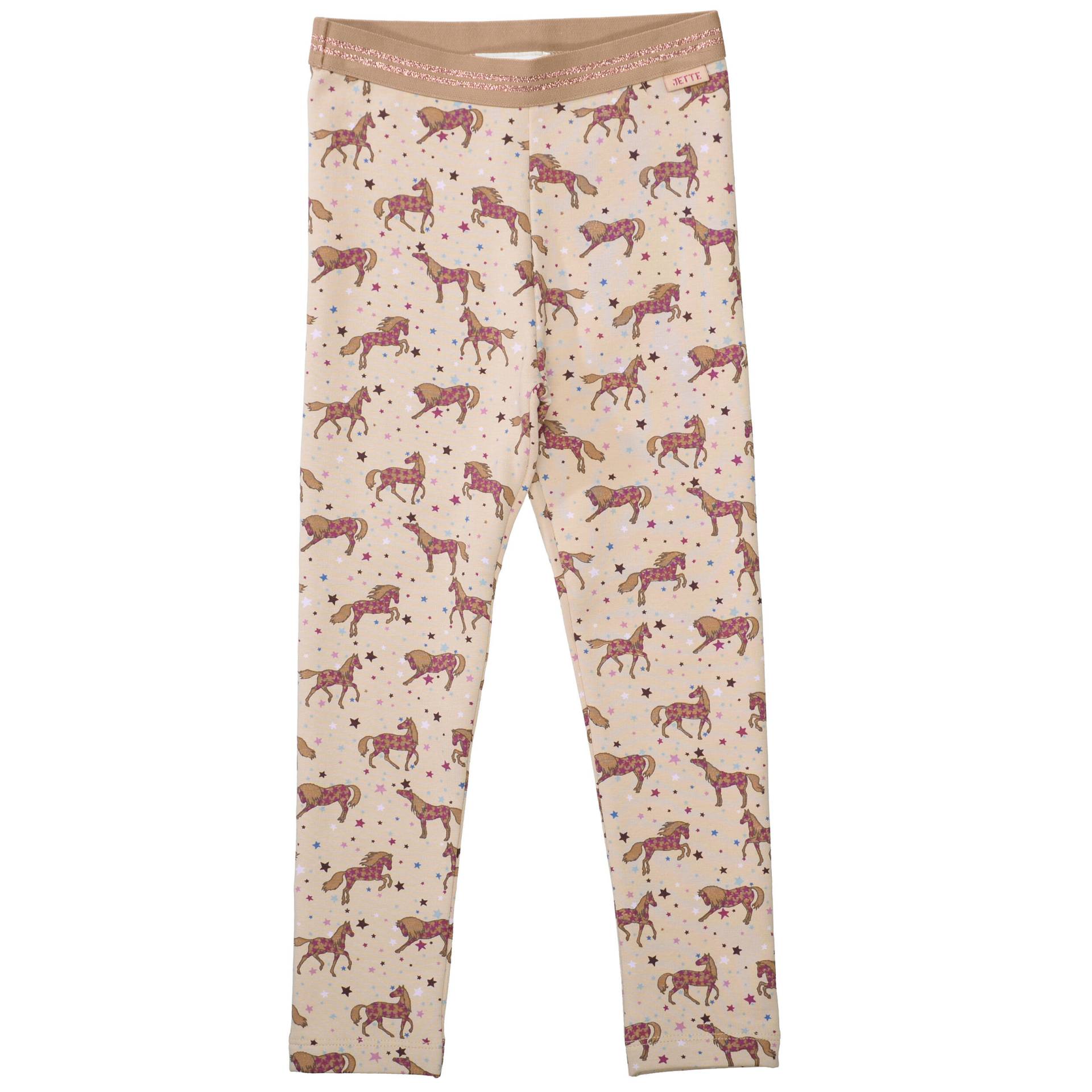 JETTE by STACCATO - Leggings almond cream aop von JETTE by STACCATO