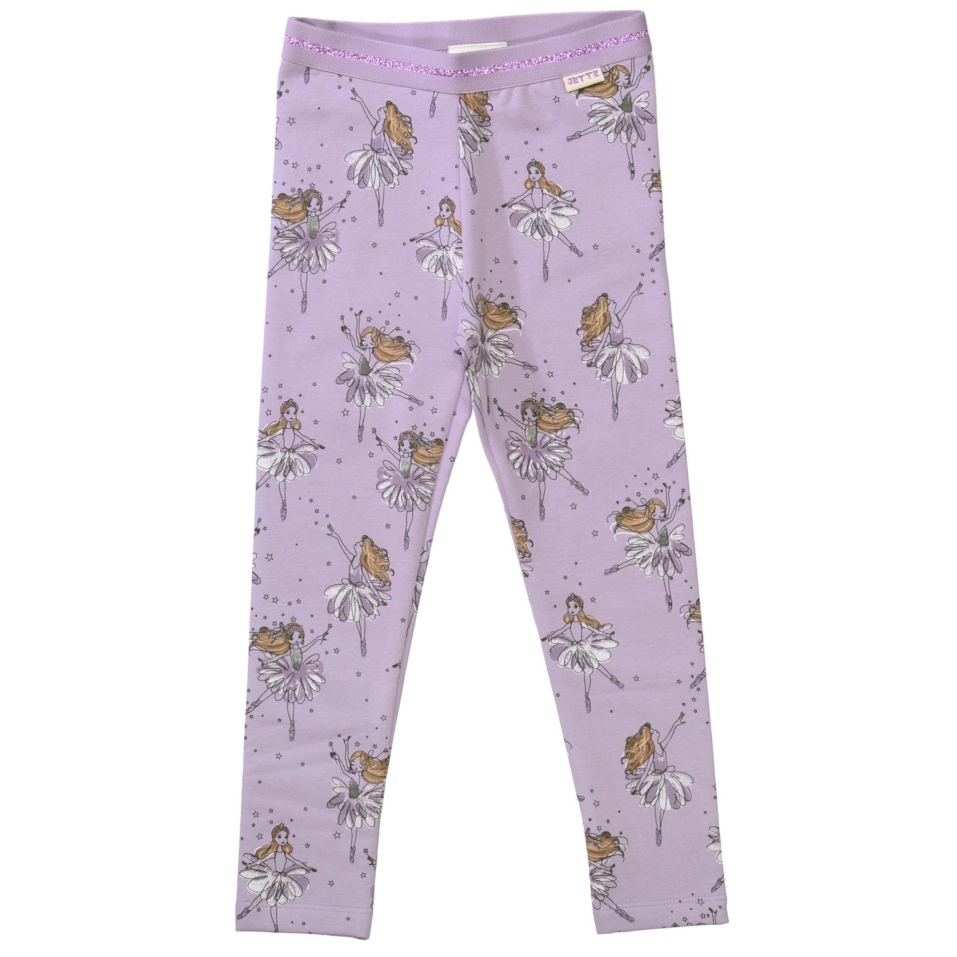 JETTE by STACCATO - Leggings lilac aop von JETTE by STACCATO