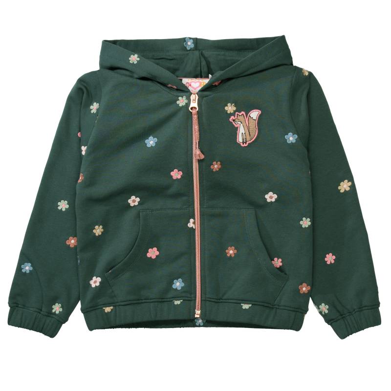 JETTE by STACCATO - Sweatjacke ivy green aop von JETTE by STACCATO