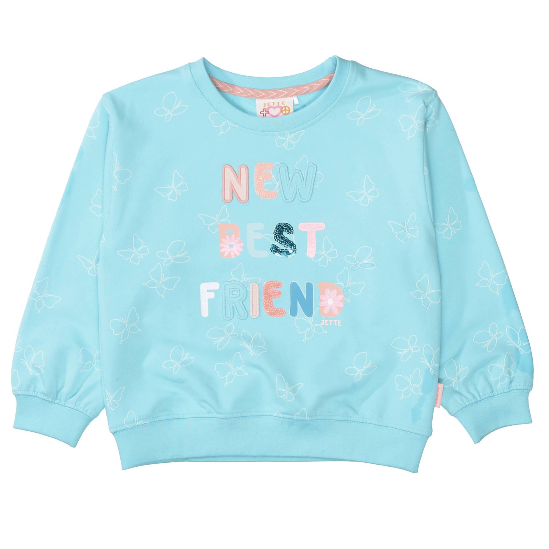 JETTE by STACCATO - Sweatshirt turquoise aop von JETTE by STACCATO