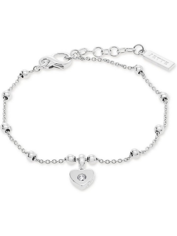 JETTE Armband JETTE Damen-Armband 925er Silber 1 Zirkonia, Damenschmuck von JETTE