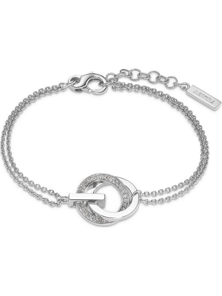JETTE Armband JETTE Damen-Armband 925er Silber 30 Zirkonia, SWING von JETTE