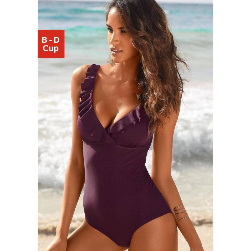 JETTE Badeanzug Damen bordeaux Gr.40 Cup C von JETTE