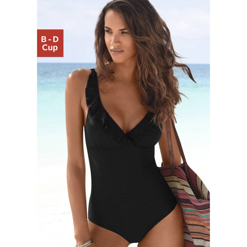 JETTE Badeanzug Damen schwarz Gr.42 Cup D von JETTE