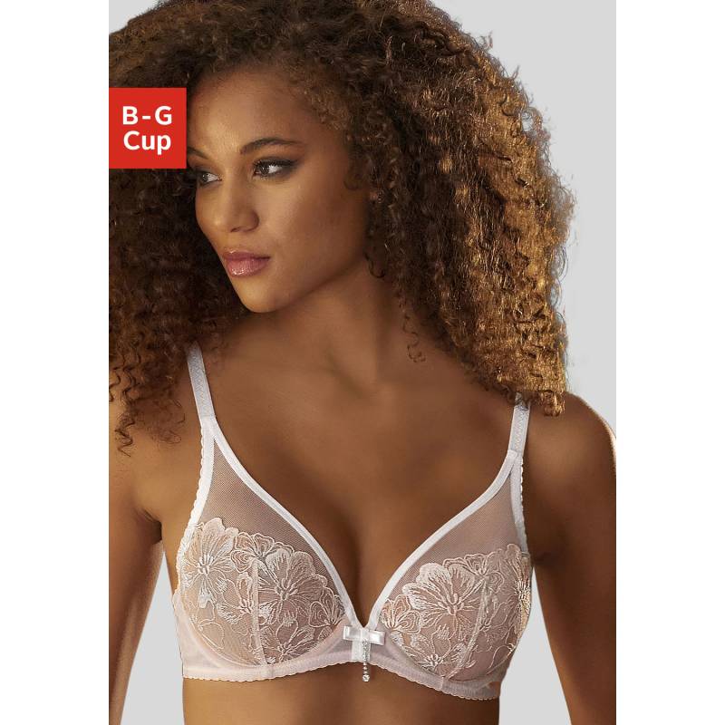 JETTE Bügel-BH Damen weiß-caramel Gr.70D von JETTE