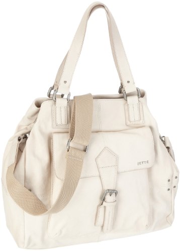 JETTE City Bag 03/12/04532-700 Damen Henkeltaschen, Gelb (sand), 35x32x15 cm (B x H x T) von JETTE