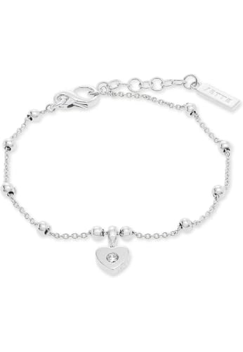 JETTE Damen-Armband 925er Silber 1 Zirkonia One Size Silber 32025937 von JETTE