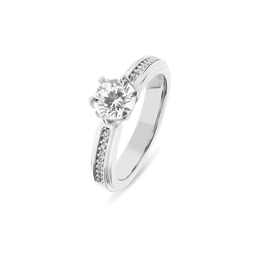 JETTE Damenring DIAMOND 88601041 925er Silber von JETTE