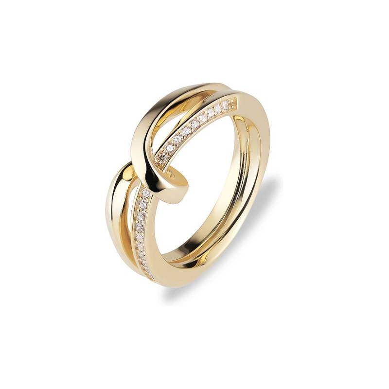 JETTE Damenring LOOP 89208034 925er Silber, recycelt von JETTE