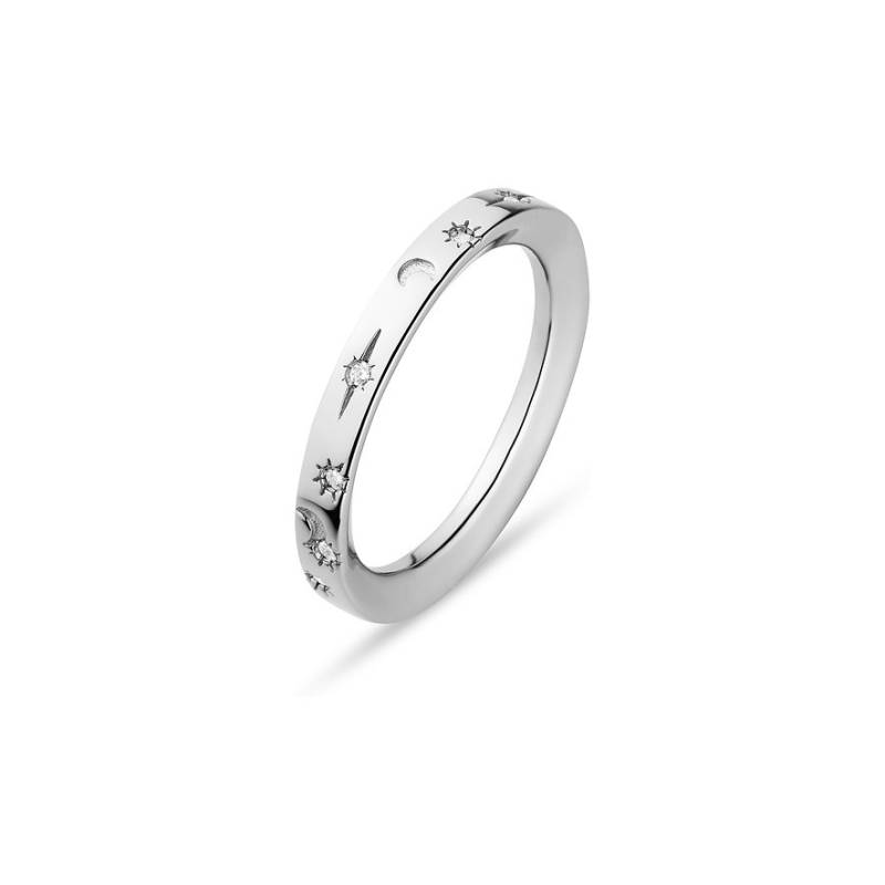 JETTE Damenring STARDUST 89193504 925er Silber, recycelt von JETTE