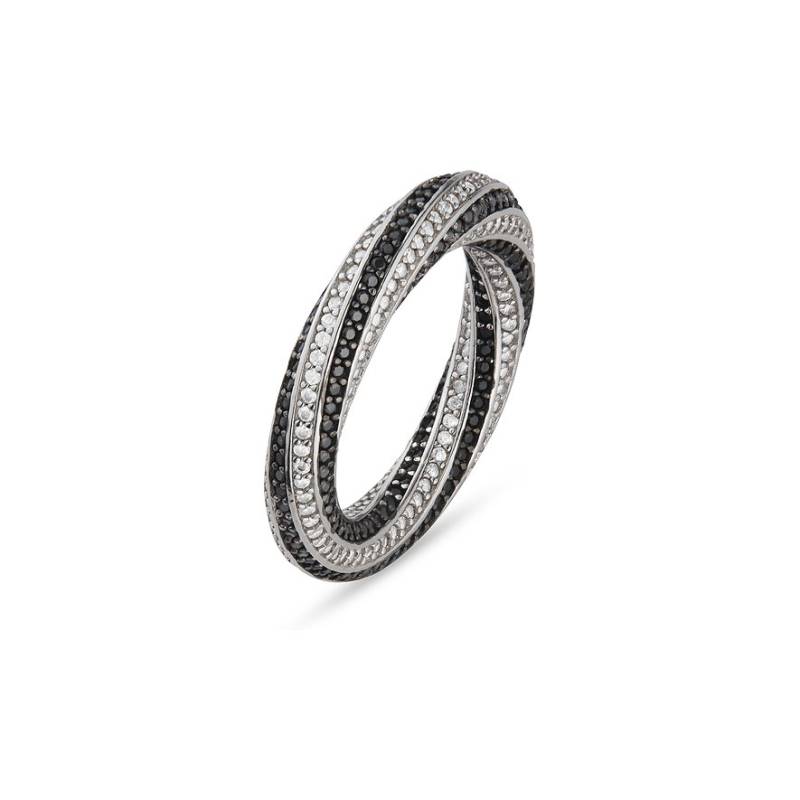 JETTE Damenring TWISTED 89193445 925er Silber, recycelt von JETTE