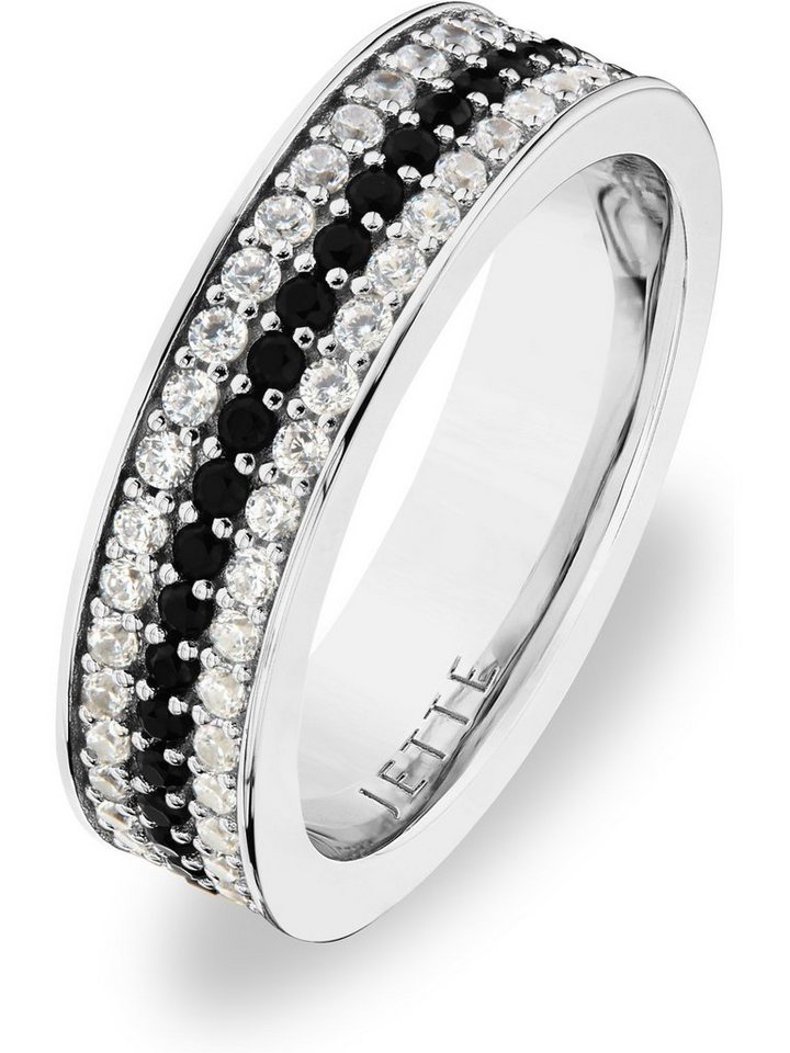 JETTE Silberring JETTE Damen-Damenring 925er Silber 58 Zirkonia, Zirkonia JETTE Silberring JETTE Damen-Damenring 925er Silber 58 Zirkonia, Zirkonia von JETTE
