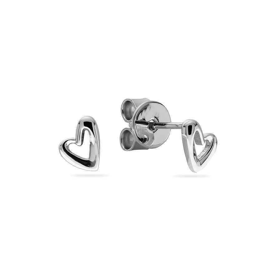JETTE Ohrstecker STEADY LOVE 89217895 925er Silber, recycelt von JETTE