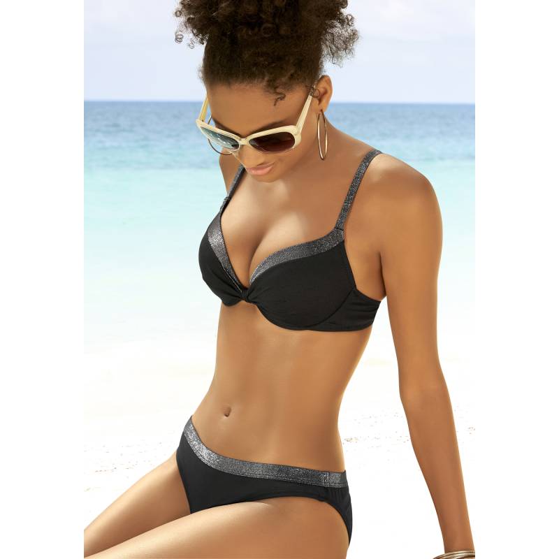 JETTE Push-Up-Bikini Damen schwarz Gr.38 Cup C von JETTE