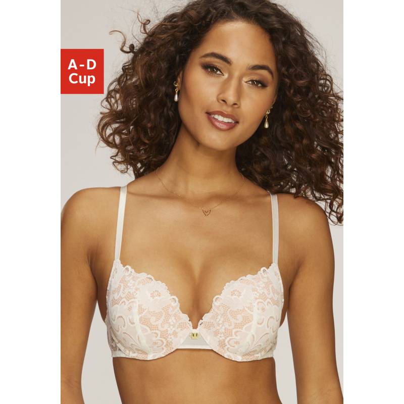 JETTE Push-up-BH Damen creme Gr.80D von JETTE