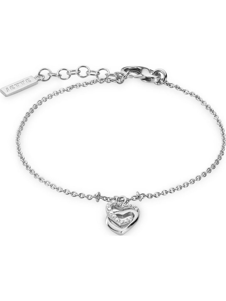 JETTE Armband JETTE Damen-Armband 925er Silber 15 Zirkonia, Damenschmuck von JETTE