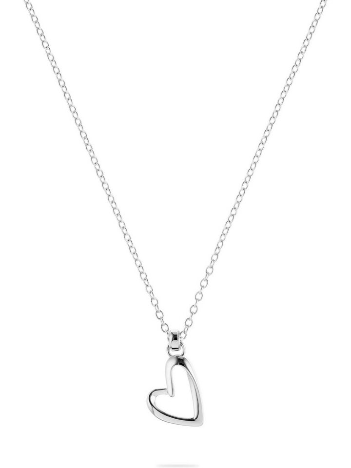 JETTE Silberkette JETTE Damen-Kette 925er Silber, recycelt Herz, STEADY LOVE von JETTE