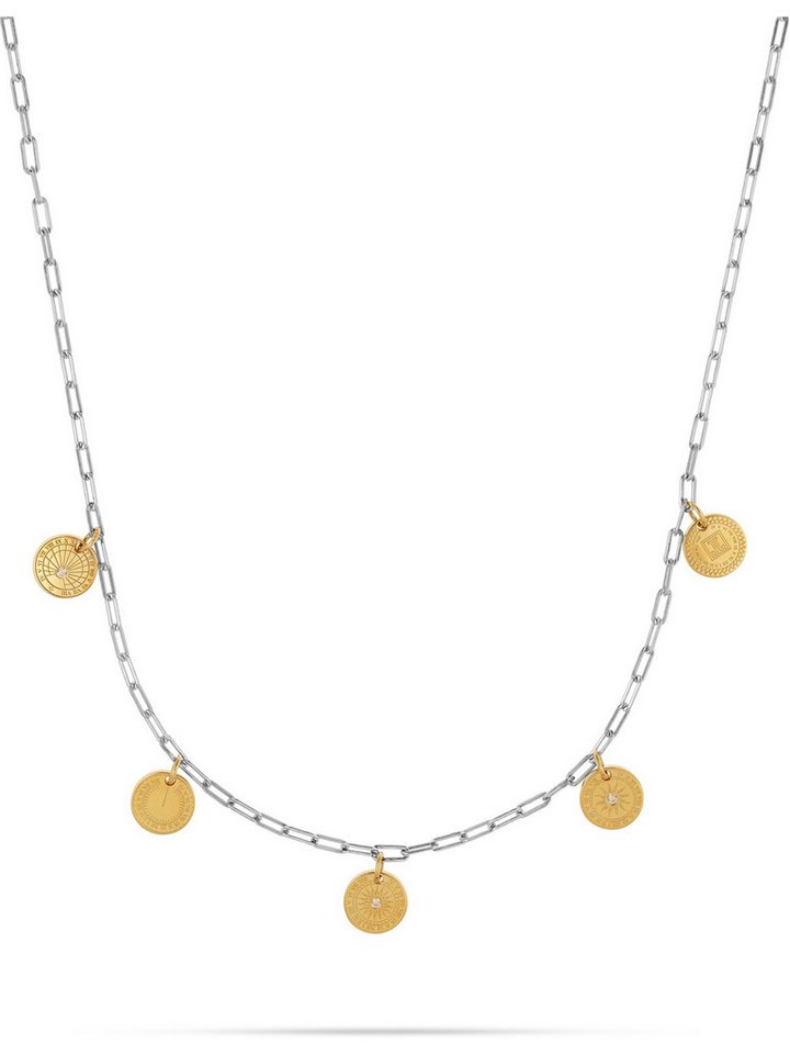 JETTE Silberkette JETTE Damen-Kette 925er Silber, recycelt Zirkonia, CELEBRATION von JETTE