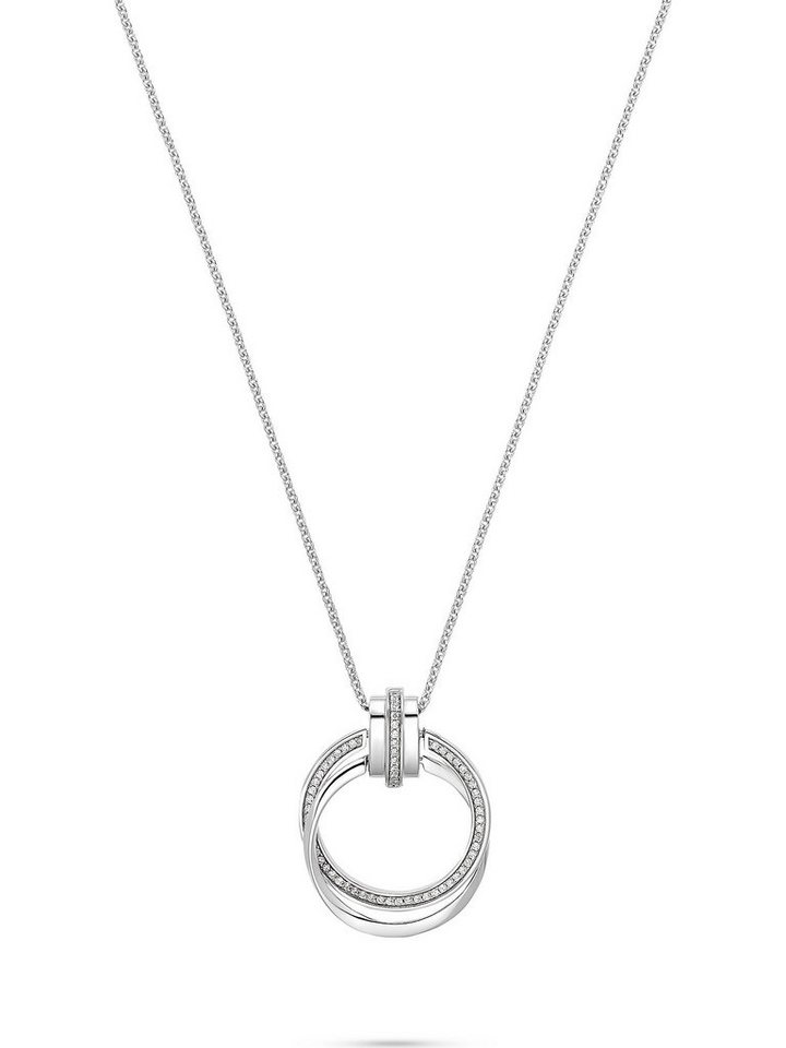 JETTE Silberkette JETTE Damen-Kette 925er Silber 61 Zirkonia, CIAO BELLA von JETTE