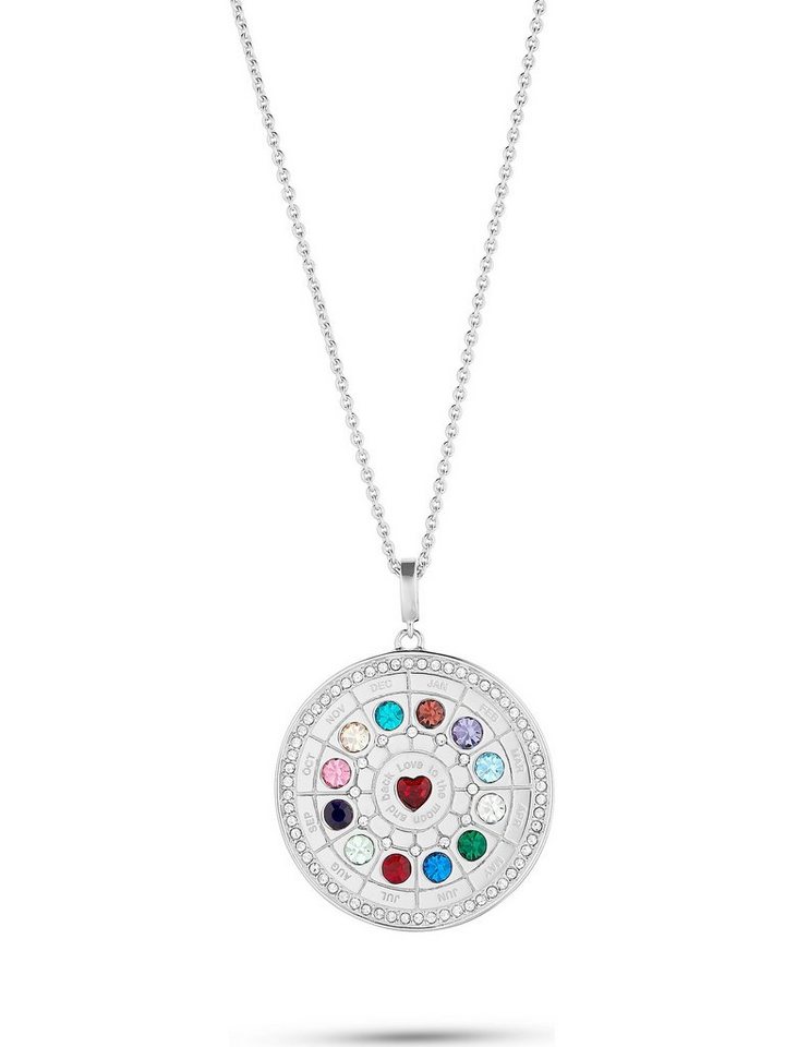 JETTE Silberkette JETTE Damen-Kette 925er Silber 85 Zirkonia, BIRTHSTONE von JETTE