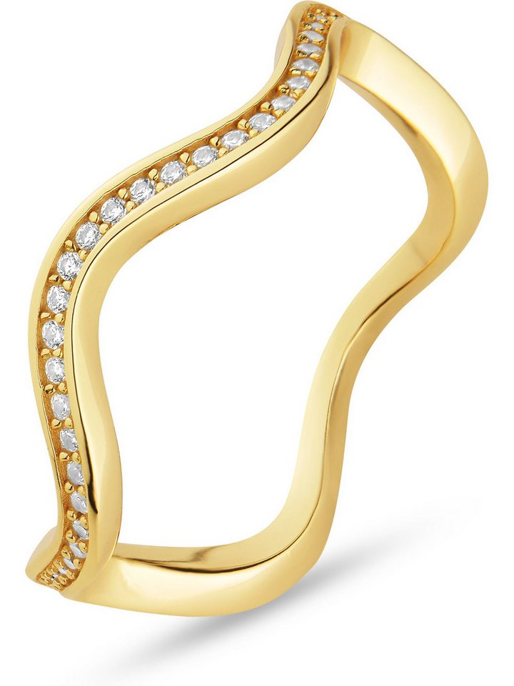 JETTE Silberring, Zirkonia von JETTE