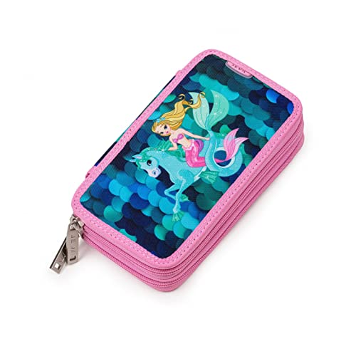 JEVA - Pencil Case TwoZip - Mermazing (8865-14) von JEVA