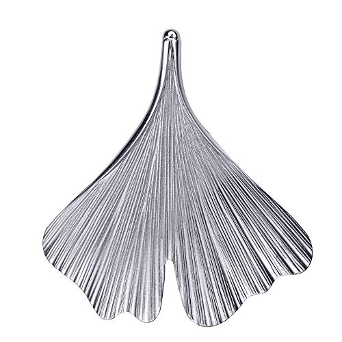 JEVELION Großer Silber Anhänger 925 Silber Ginkgo-Blatt Kettenanhänger für Damen von JEVELION