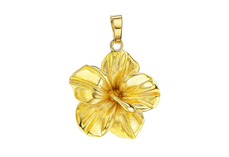 JEVELION Blumenanhänger Blüten Anhänger 333 Gold (Goldanhänger, für Damen), Schmuckanhänger- Made in Germany von JEVELION